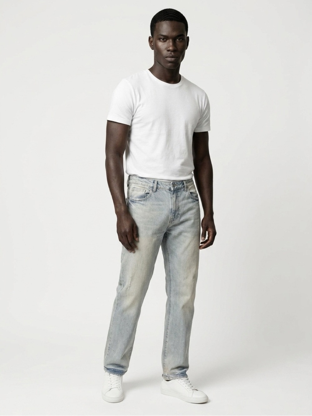 Carbon Men Stone Washed Jeans